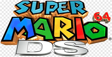 Super Mario 64 DS Luigi Mario Bros., game logo, game, heroes png | PNGEgg