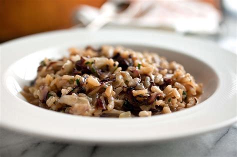 Radicchio or Red Endive Risotto Recipe