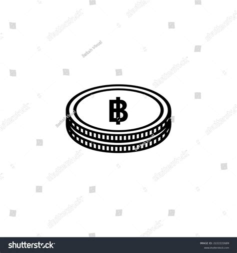 Thailand Currency Symbol Thai Baht Icon Stock Vector (Royalty Free ...