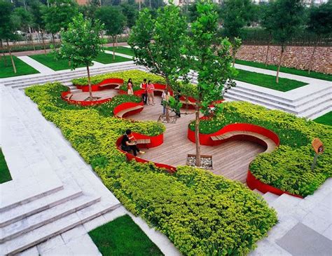 Plaza de Asientos - Turenscape | ARQUIGRAFIA Park Landscape, Urban ...