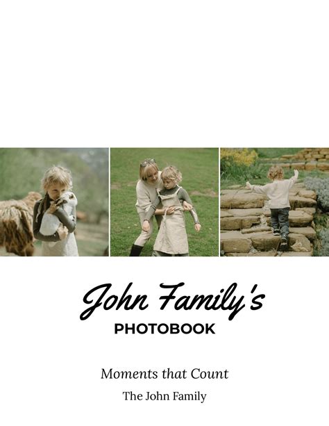 Family Photo Book Template in Word, Pages, PSD - Download | Template.net