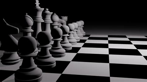 Chess Wallpapers Black And White - Wallpaper Cave