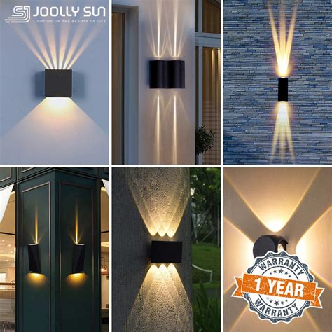 Wall Light Modern Lampu Dinding Outdoor Lighting IP65 Waterproof Led ...