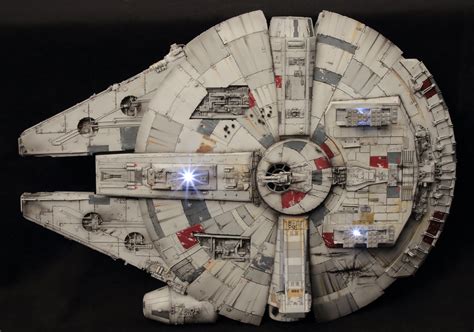 1/72 Bandai Perfect Grade Star Wars Millennium Falcon built and painted by Masa Narita