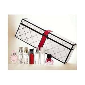 Amazon.com : Victoria's Secret Perfume Gift Box Set of 7 mini Eau de ...