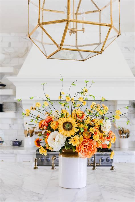 Sunflower Centerpiece | Summer And Fall Centerpiece DIY Tutorial