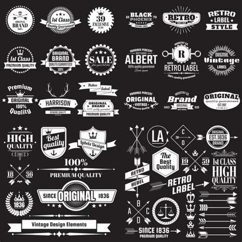 Vintage Retro Vector Logo for banner 327317 Vector Art at Vecteezy