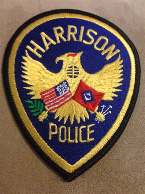 Harrison PD | Police patches, Police uniforms, Badge