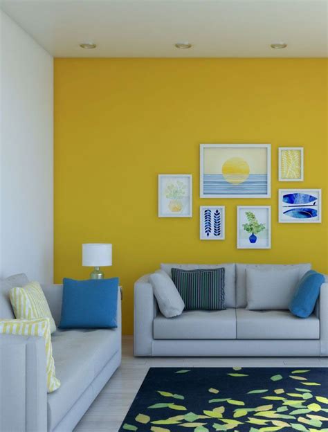 Yellow and Blue Living Room Ideas | Yellow decor living room, Blue and yellow living room ...