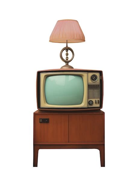 Free PSD | Vintage tv isolated