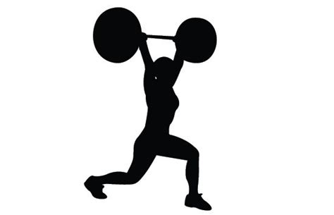 Weight Lifting Silhouette Vector at GetDrawings.com | Free for personal use Weight Lifting ...