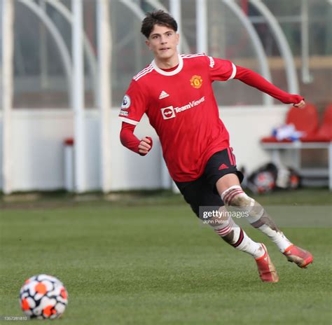 News Photo : Alejandro Garnacho of Manchester United U23s in ...