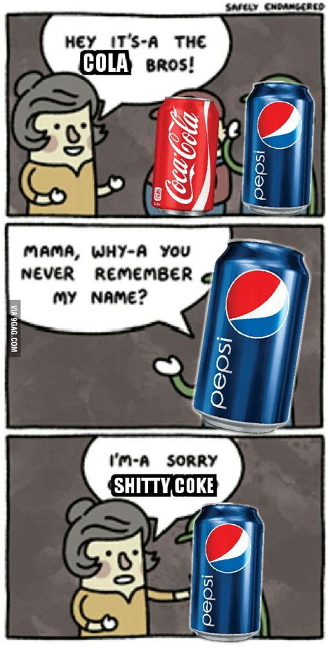 I like Pepsi more than coke comments incoming. - 9GAG