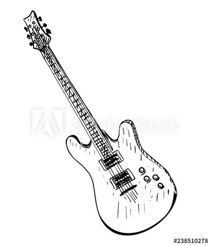 Rock Guitar Vector at Vectorified.com | Collection of Rock Guitar ...