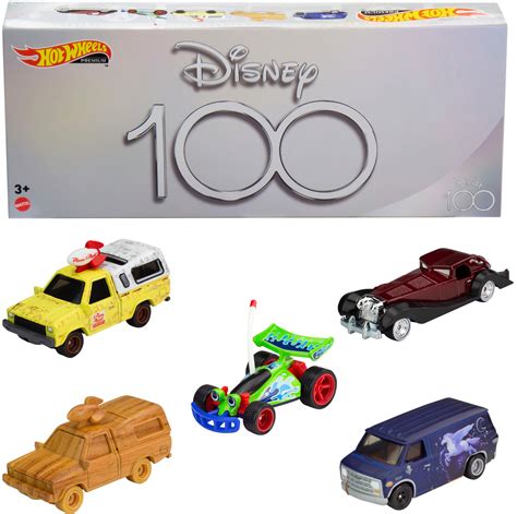 Customer Reviews: Hot Wheels Disney 100th Anniversary Themed Car 5-Pack ...