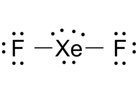 XeF2 (Xenon Difluoride) Lewis structure