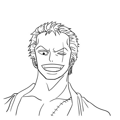 Learn how to draw Rononoa Face - One Piece | One piece drawing, Anime sketch, Anime drawing styles