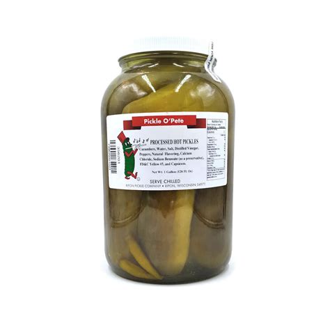 Pickle O' Pete Hot Pickles — Chi Town Foods