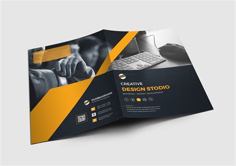 Chicago Corporate Presentation Folder Design Template 001680 - Template Catalog