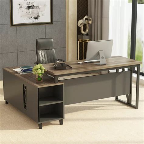 Ebern Designs Coe L-Shape Executive Desk & Reviews | Wayfair ...