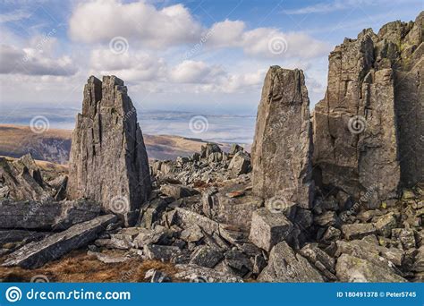 The Carneddau are a Group of Mountains in Snowdonia, Wales. Stock Photo ...