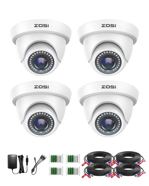 Wireless Dome Security Camera Kit: 2K HD Outdoor & Indoor Surveillance