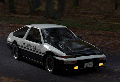 ArtStation - AE86 initial D