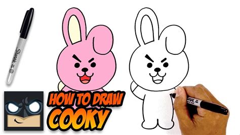 How to Draw BT21 | Cooky | Step-by-Step Tutorial for Beginners