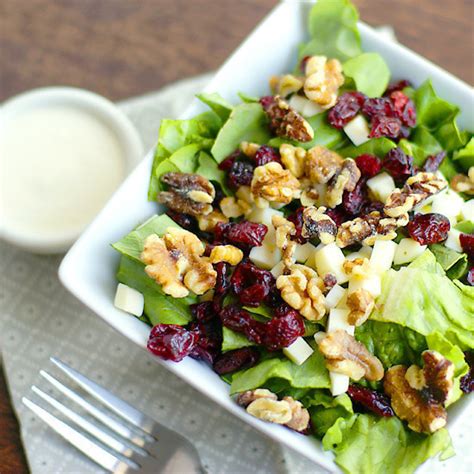 Cranberry & Walnut Salad · How To Make A Salad · Recipes on Cut Out + Keep