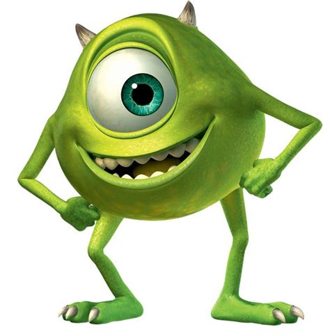 Mike Wazowski is like a cyclops because he also has one eye. A cyclops ...