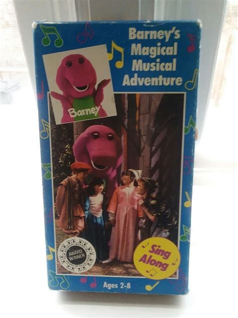 Barney - Barneys Magical Musical Adventure (VHS, 1993) for sale online | eBay | Musicals ...