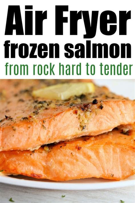 Frozen Salmon in Air Fryer - Ninja Foodi Frozen Salmon