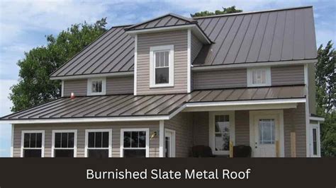 Burnished Slate Metal Roof | Synthetic Slate Roofing