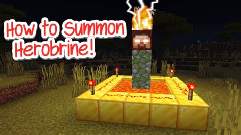 How to SUMMON Herobrine in Minecraft! (1.21+) - YouTube