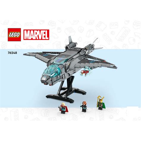 LEGO The Avengers Quinjet Set 76248 Instructions | Brick Owl - LEGO ...