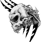 Tribal Skull Tattoos Free PNG Image | PNG All