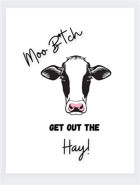 Funny Cow Svg Censored Cow Svg Cow Quote Svg Funny Cow Svg - Etsy Canada