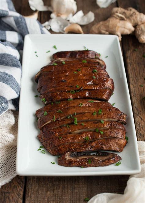 Baked Portobello Mushrooms (THE Best!) - Feasting not Fasting