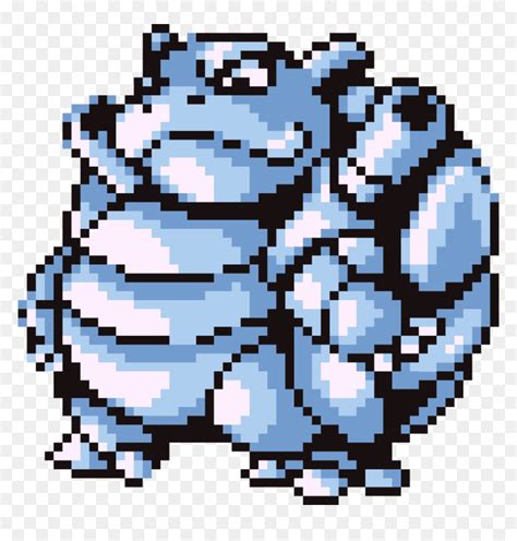 Transparent Blastoise Png - Pokemon Red Blastoise Sprite, Png Download - vhv