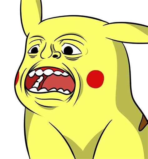 [OC ART] weird pikachu reaction drawing. : pokemon