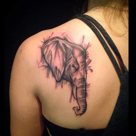 10 Cute Elephant Tattoos Designs ~ CataNiceGirl