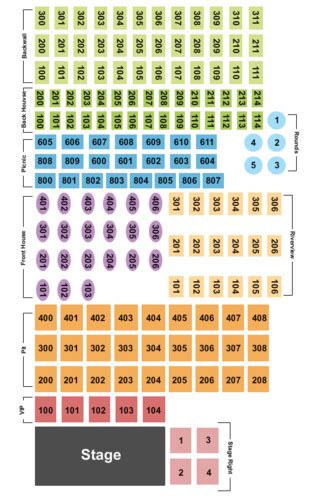 Riverfront Park - Harrisburg Concert Seating Chart