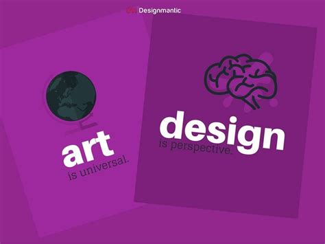 Art is universal. Design is