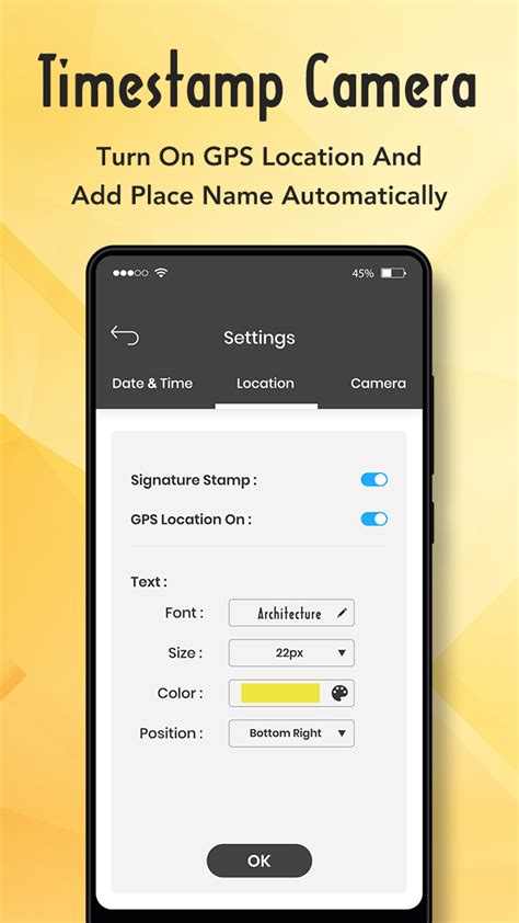Timestamp Camera : Date Time Location Stamp for Android - Download