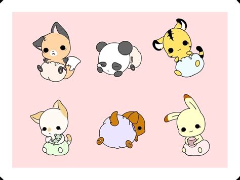 Cute Anime Animals Wallpaper - WallpaperSafari