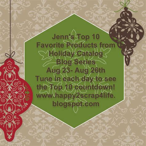 Happy 2 Scrap 4 Life: Top 10 Holiday Catalog Blog Series Day 3