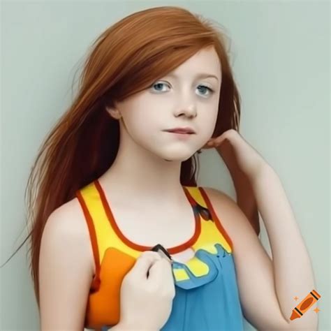 Realistic drawing of misty from pokemon on Craiyon