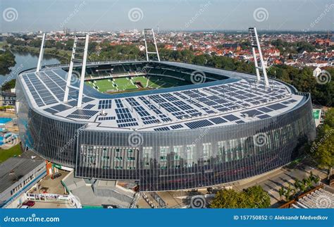 Weser Stadium in Bremen editorial photography. Image of stadium - 157750852