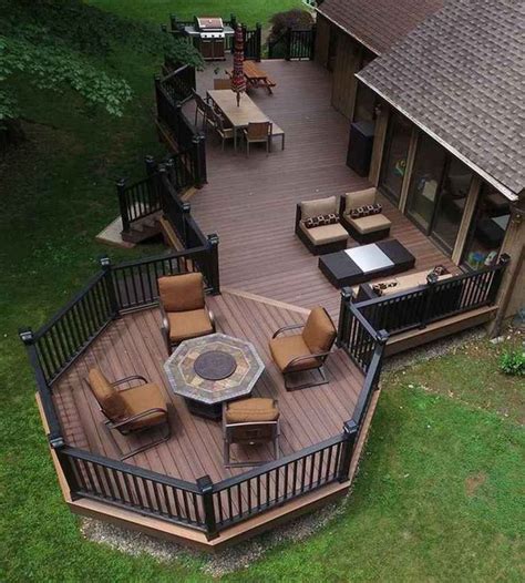 01 best backyard patio deck design ideas in 2020 | Patio deck designs, Patio design, House with ...