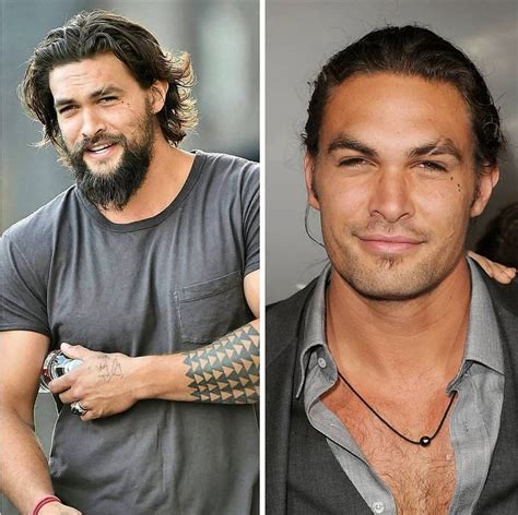 Jason Momoa 👌 With or without beard? 🤔 Follow @gentlemen.stuff for more ...